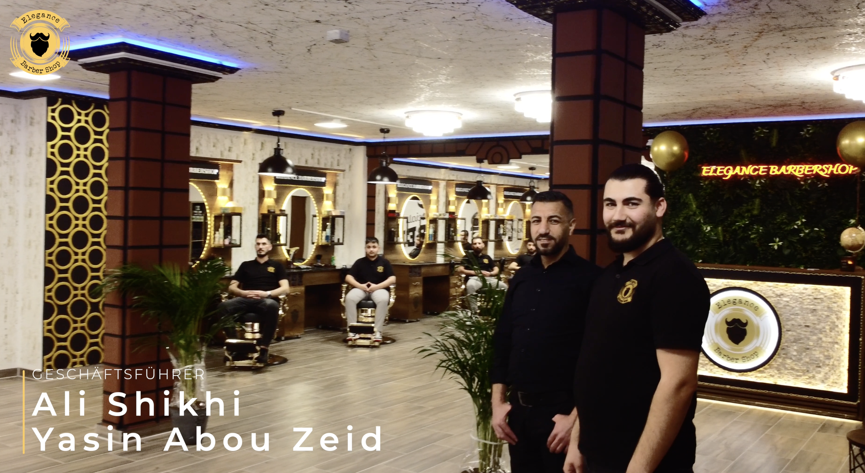 Elegance Barbershop GbR Team bei der Arbeit